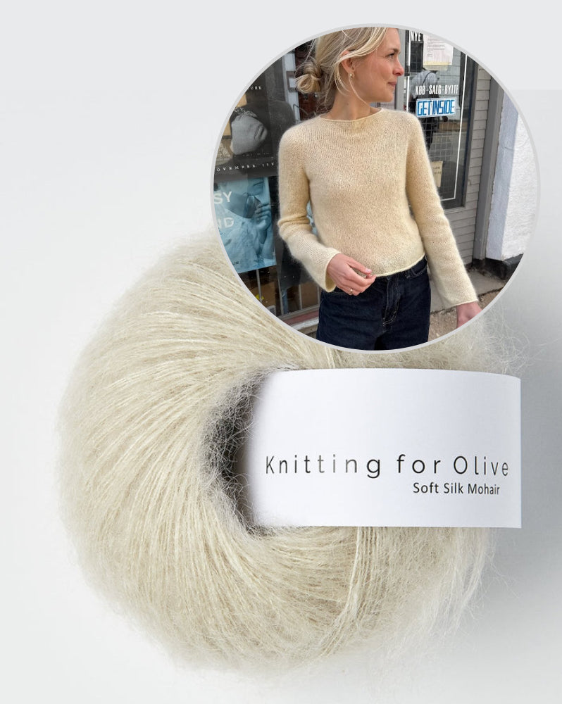 PetiteKnit Ivy Blouse mit Soft Silk Mohair von Knitting for Olive 8