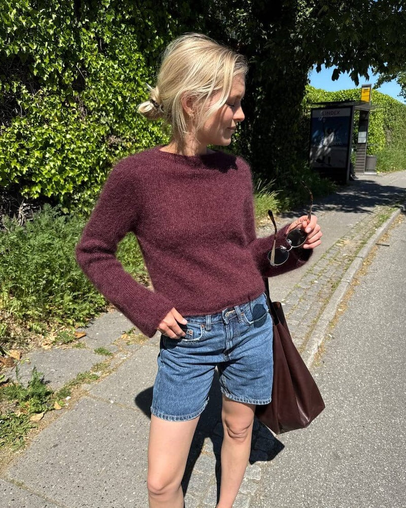 PetiteKnit Ivy Blouse einfädig mit Ecopuno von Lana Grossa 9