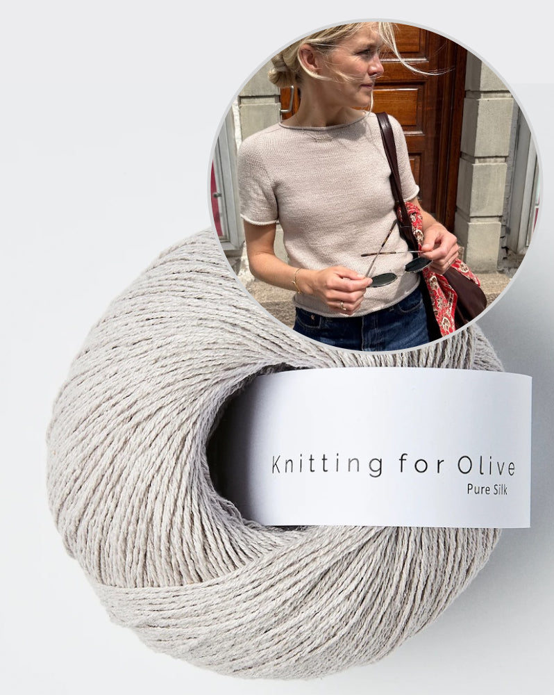 Ivy Tee von PetiteKnit mit Pure Silk von Knitting for Olive 7