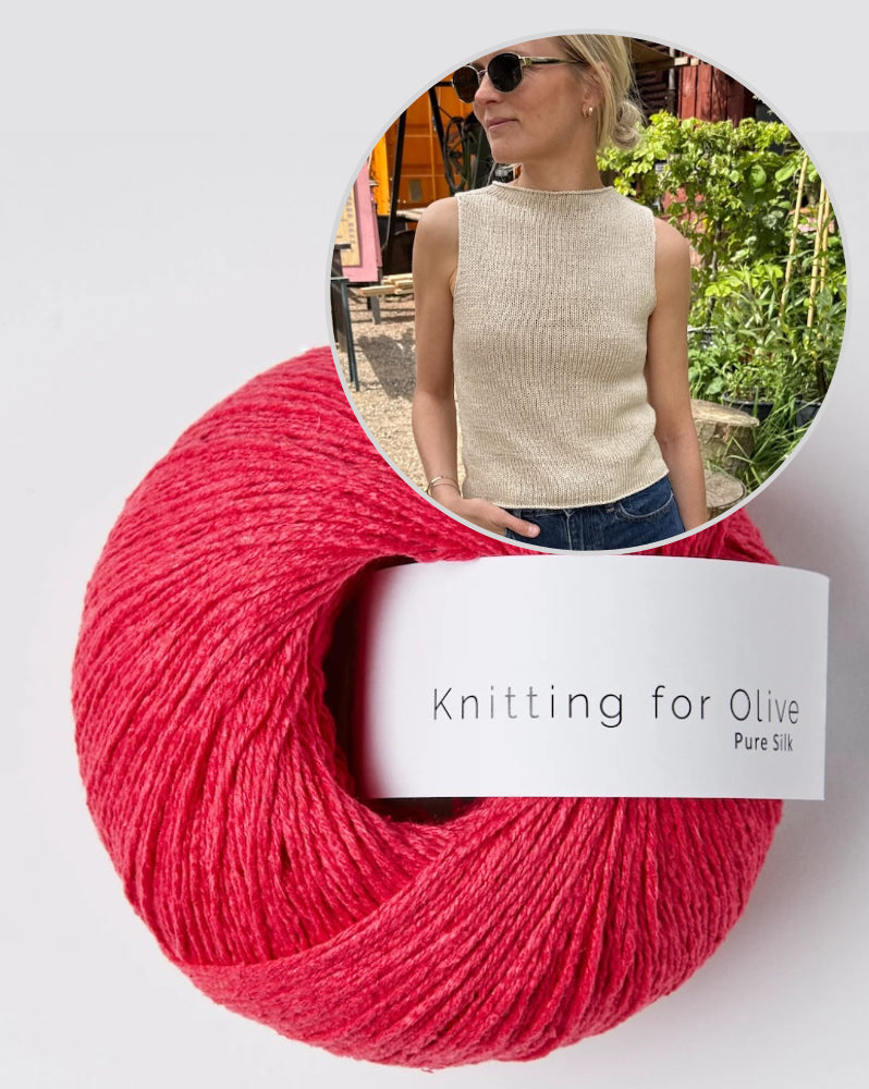 Ivy Top | schlicht und einfach bezaubernd aus Pure Silk von Knitting for Olive