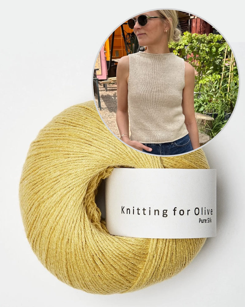 Ivy Top | schlicht und einfach bezaubernd aus Pure Silk von Knitting for Olive