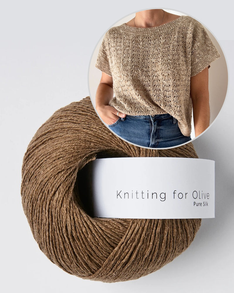 Caidree Joplin Shirt mit Pure Silk von Knitting for Olive 14