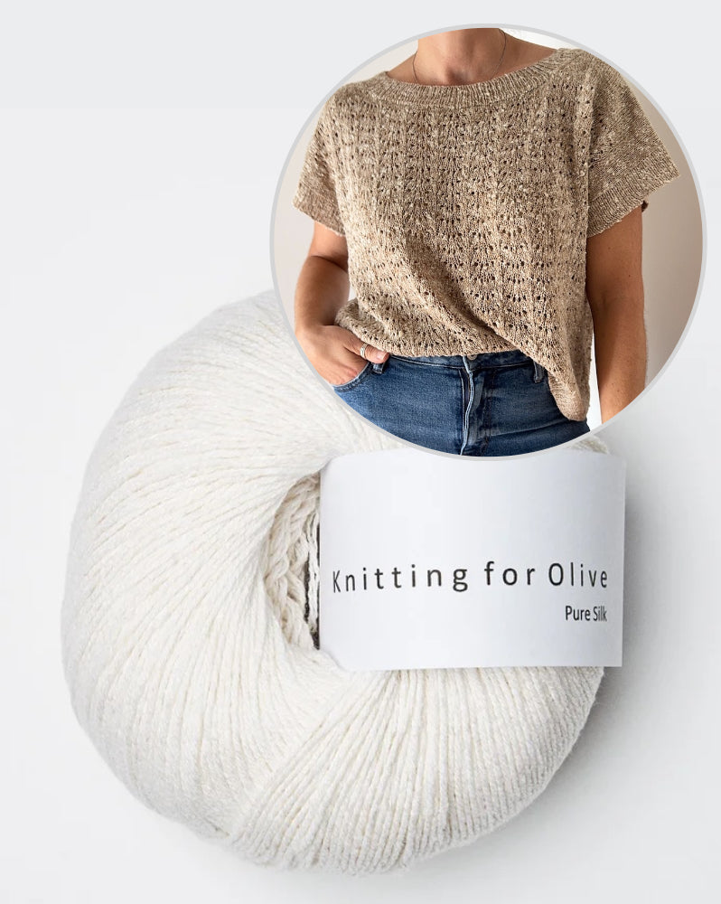 Caidree Joplin Shirt mit Pure Silk von Knitting for Olive 10