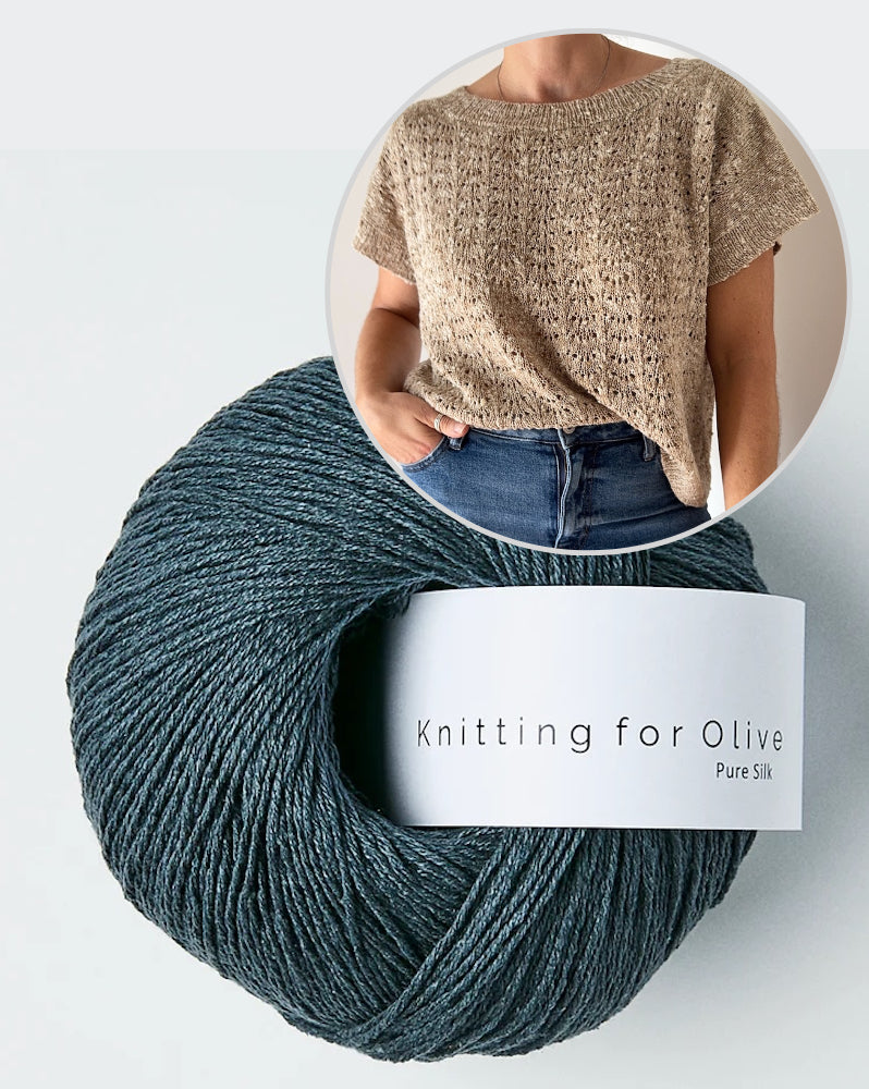 Caidree Joplin Shirt mit Pure Silk von Knitting for Olive 13