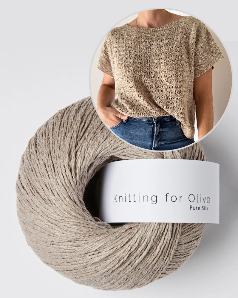 Caidree Joplin Shirt mit Pure Silk von Knitting for Olive 9
