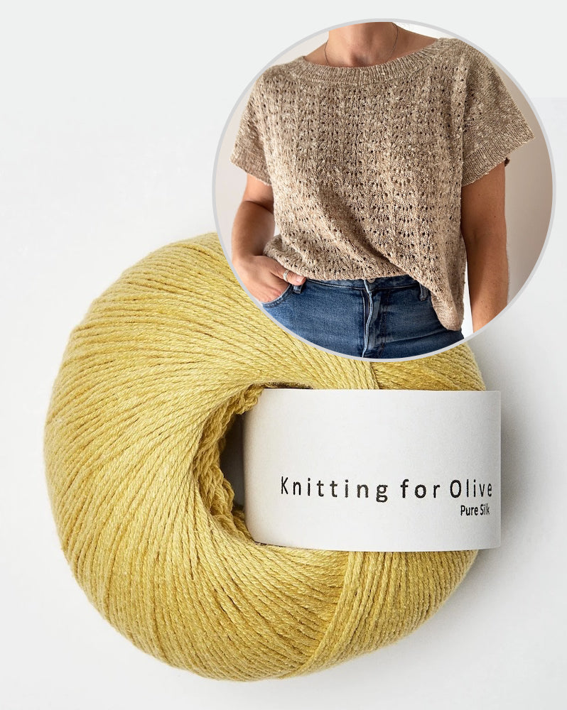 Caidree Joplin Shirt mit Pure Silk von Knitting for Olive 16