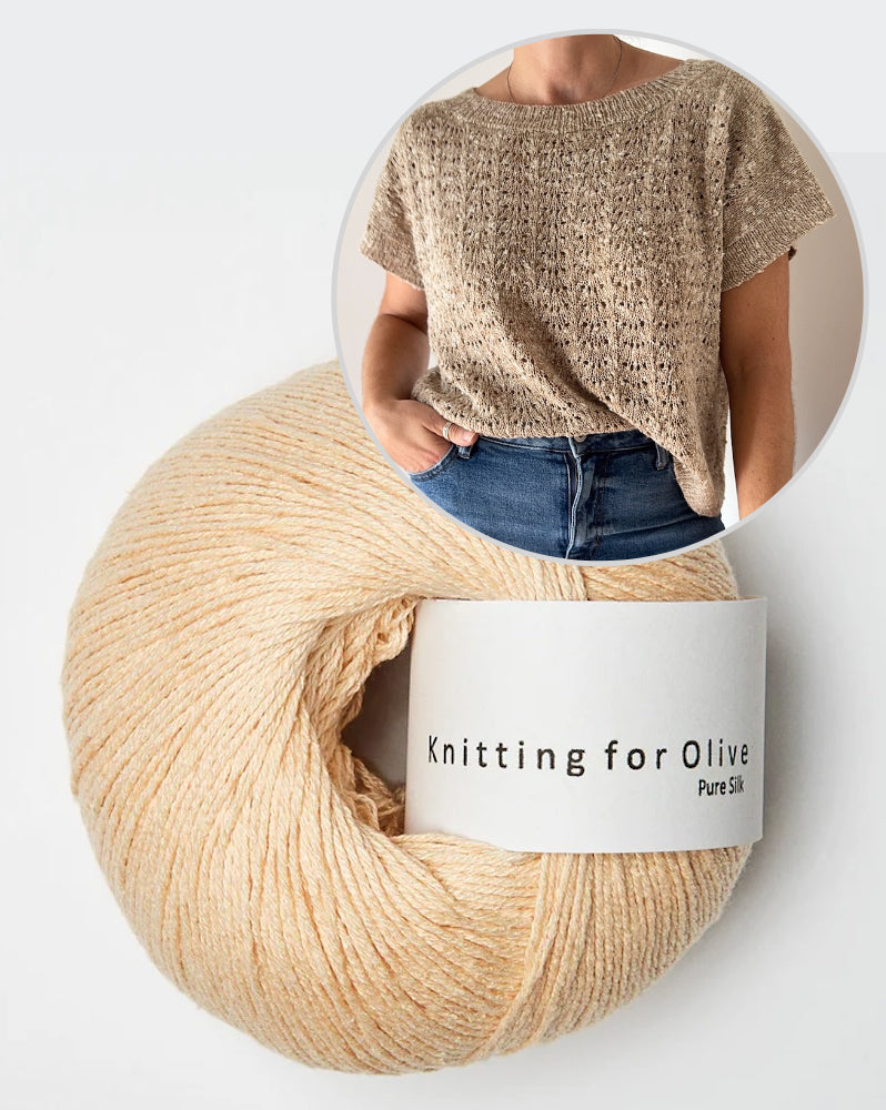 Caidree Joplin Shirt mit Pure Silk von Knitting for Olive 15