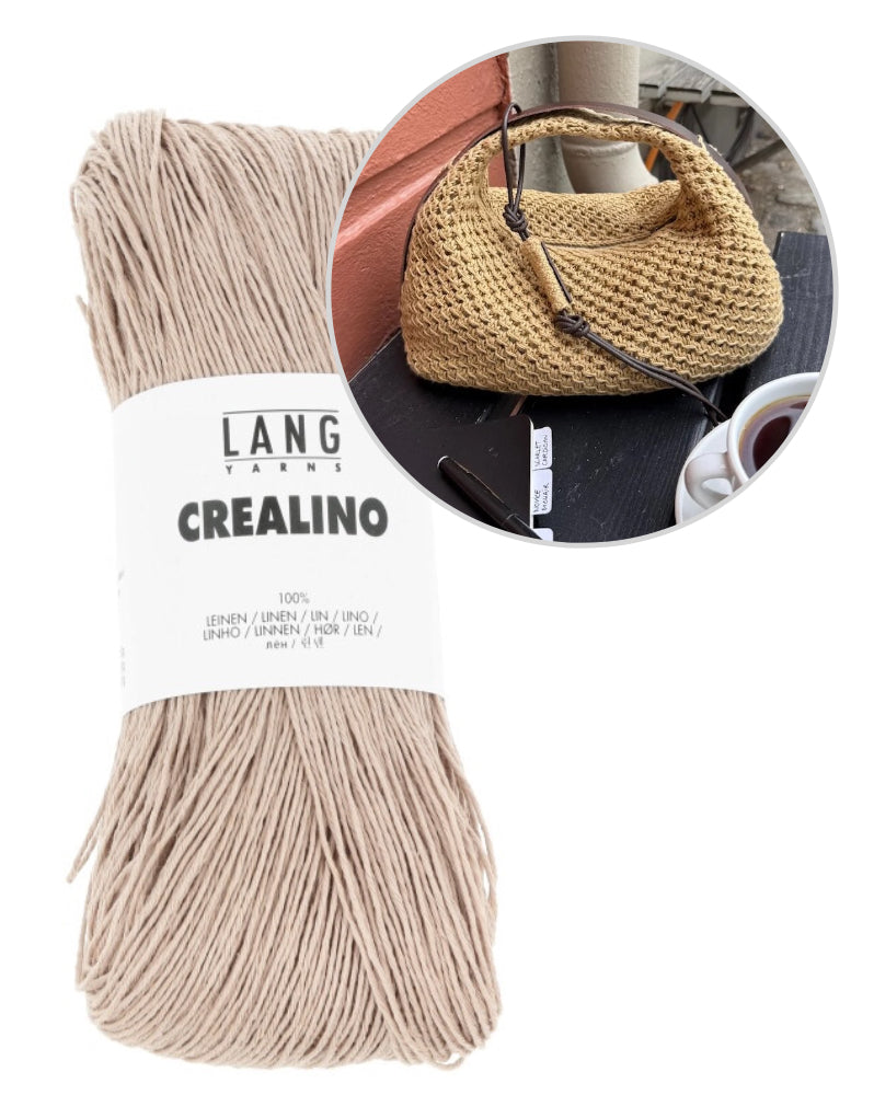 Juno Bag | kleine Tasche aus Crealino von Lang Yarns