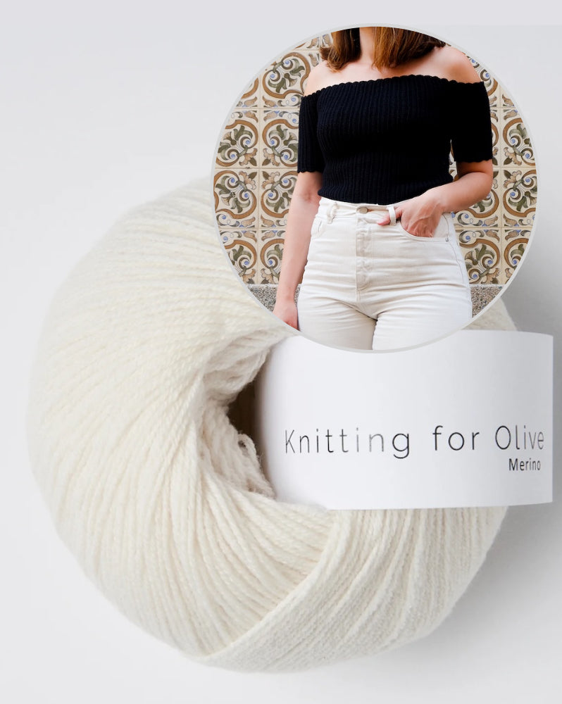 Juno Top von vert knit mit Merino von Knitting for Olive 8