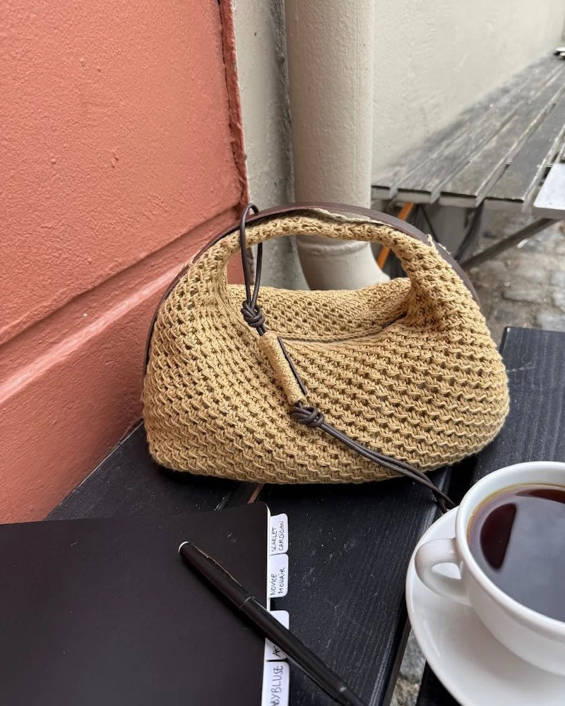 Juno Bag | kleine Tasche aus Crealino von Lang Yarns