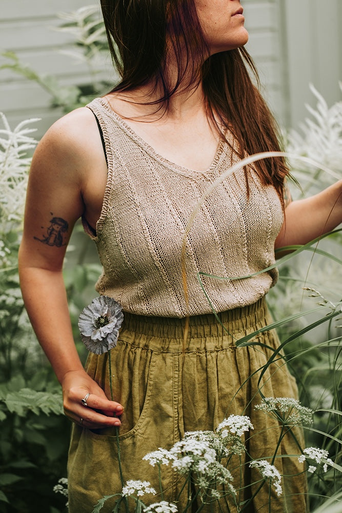 Kleinigkeitenliebe Vallmo Top mit Pure Silk von Knitting for Olive 1