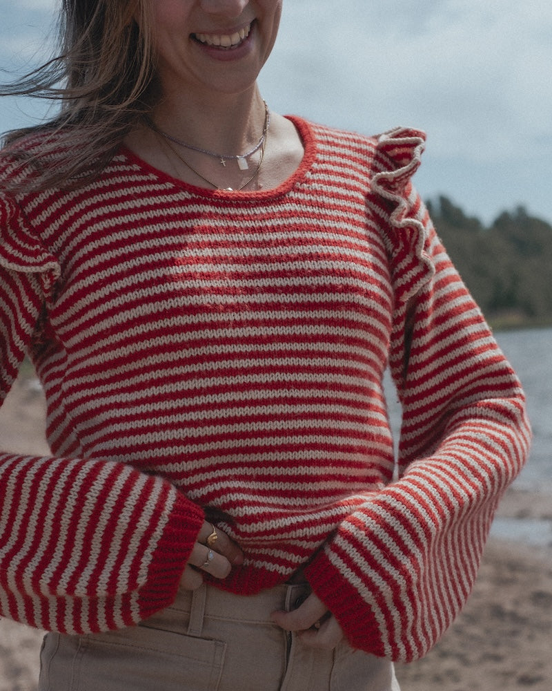 Chicka Cherry Sweater (PDF) - Vejledning