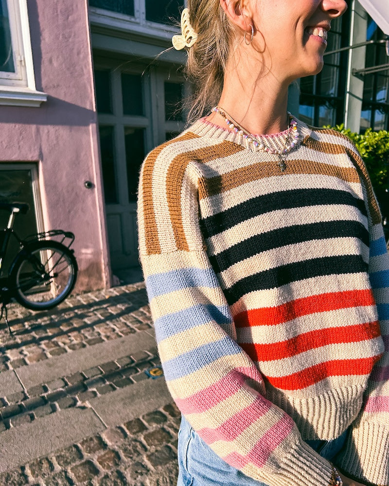Pull Hype à Rayures
