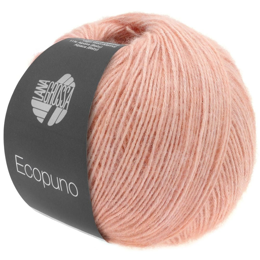 Lana Grossa Ecopuno Farbe pirsich 007