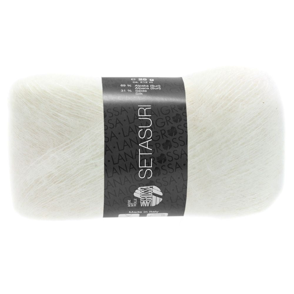 Lana Grossa Setasuri Farbe white 01