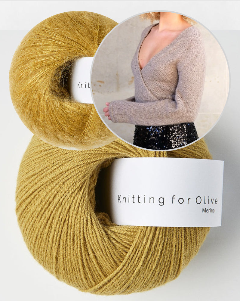 Late Summer Wrap | bezaubernde Wickeljacke aus Merino und Soft Silk Mohair