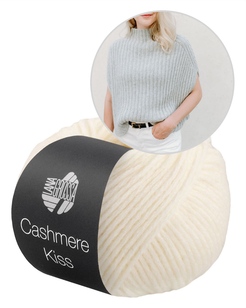 Lausanne Slipover von Sinchens by Lana Grossa mit Cashmere Kiss 14