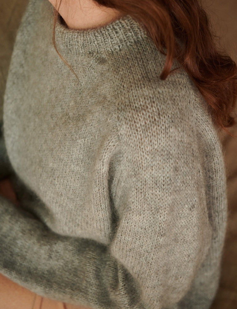LeKnit Boyfriend Sweater mit Tynn Peer Gynt und Alpakka Folgetrad von Sandnes Garn 5
