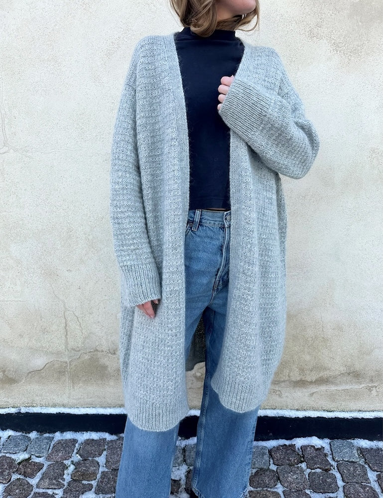 Caia Cardigan Max von LeKnit mit Babyull Lanett und Tynn Silk Mohair von Sandnes Garn 1