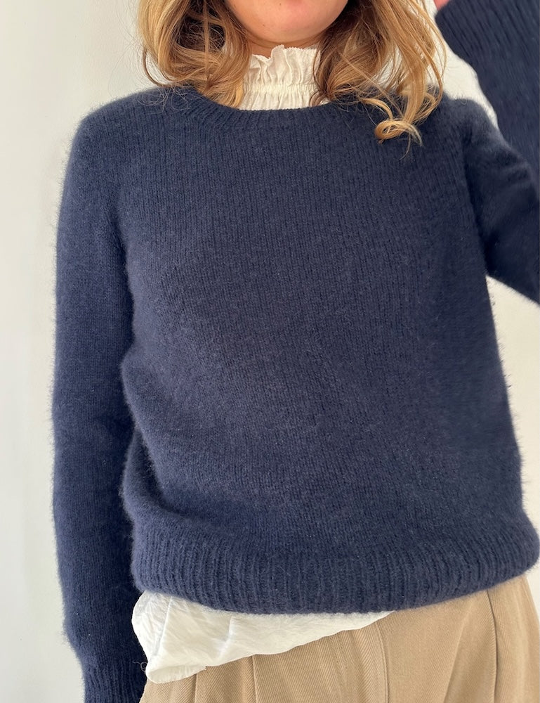 Maria Blouse | weicher Basic Sweater mit Classic Cashmere von Cardiff