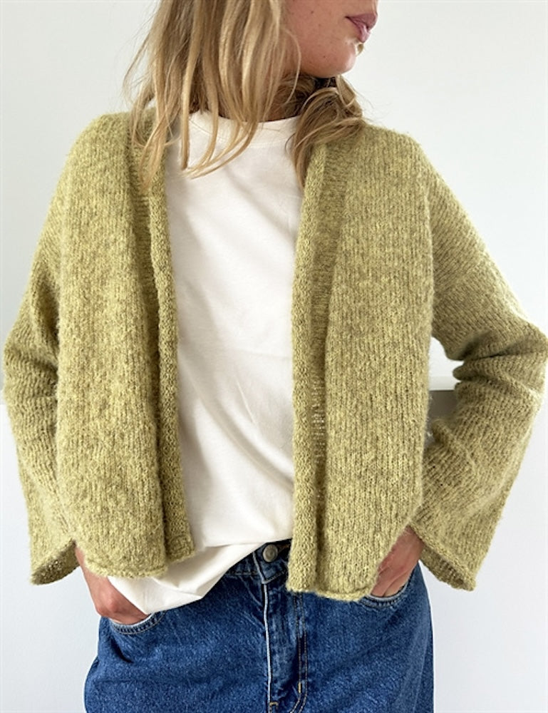 LeKnit Plain Cardigan light vegan - Set