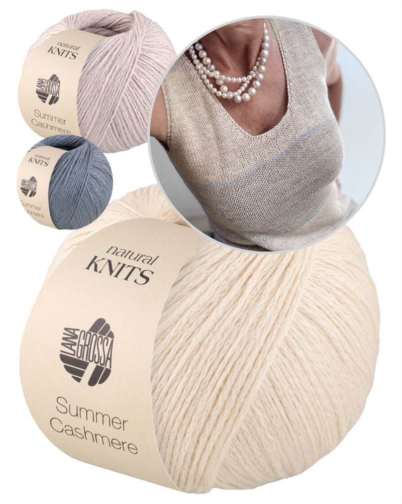 Top Light at the Horizon mit Summer Cashmere von Lana Grossa 12