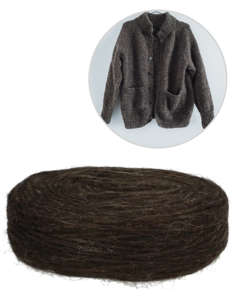 Lo-Ki Carigan von Ulvenknit mit Plötulopi von Lopi Island 9