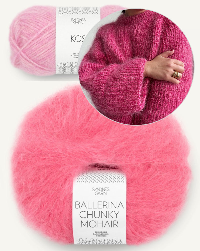 Lola Sweater | kuschelig und oversize aus Kos und Ballerina Chunky Mohair