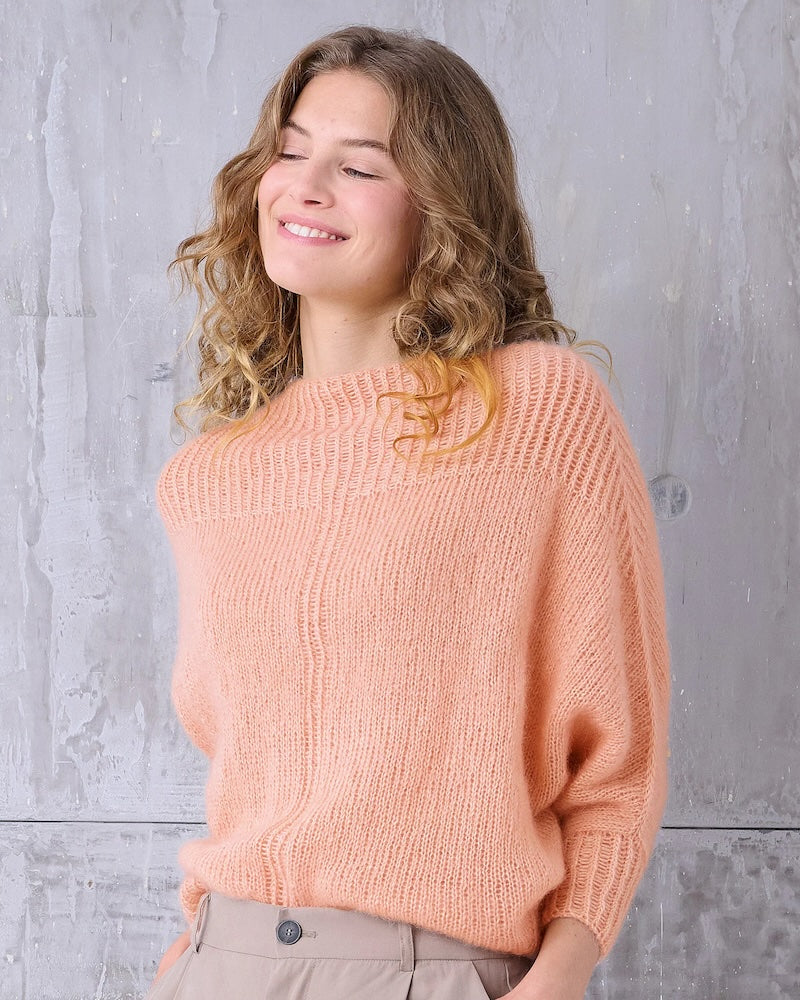 Snow Cloud Sweater | oversize Sweater aus Superkid Seta von Lana Grossa