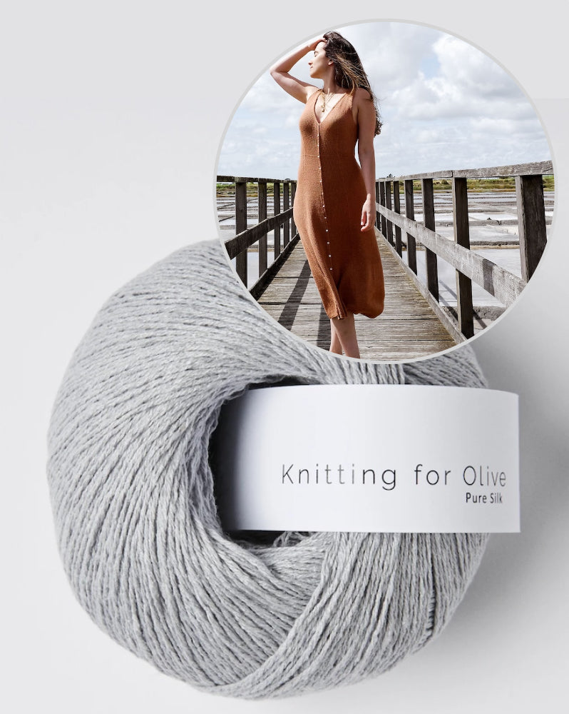 Melides Dress von vert knit mit Pure Silk von Knitting for Olive 14