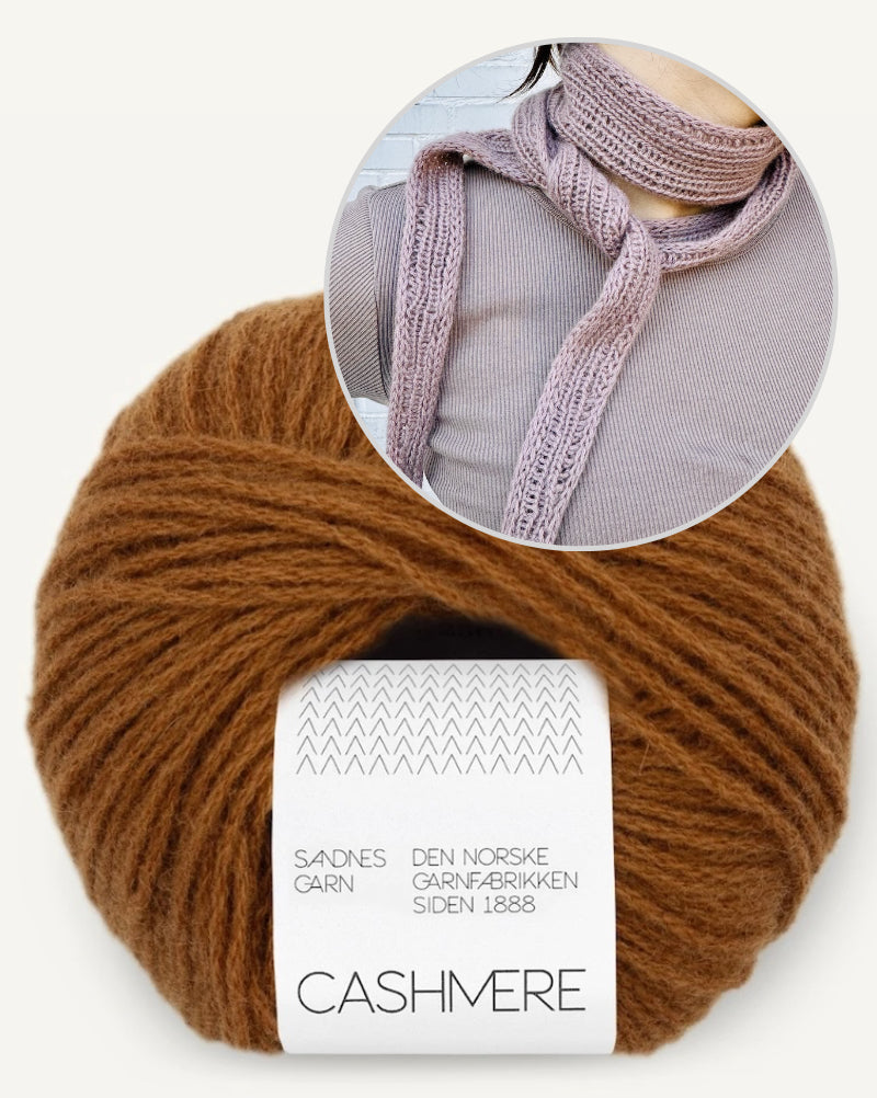 Mini-Tuch Perfect Day - Sandnes Cashmere | unglaublich weich aus Cashmere von Sandnes Garn