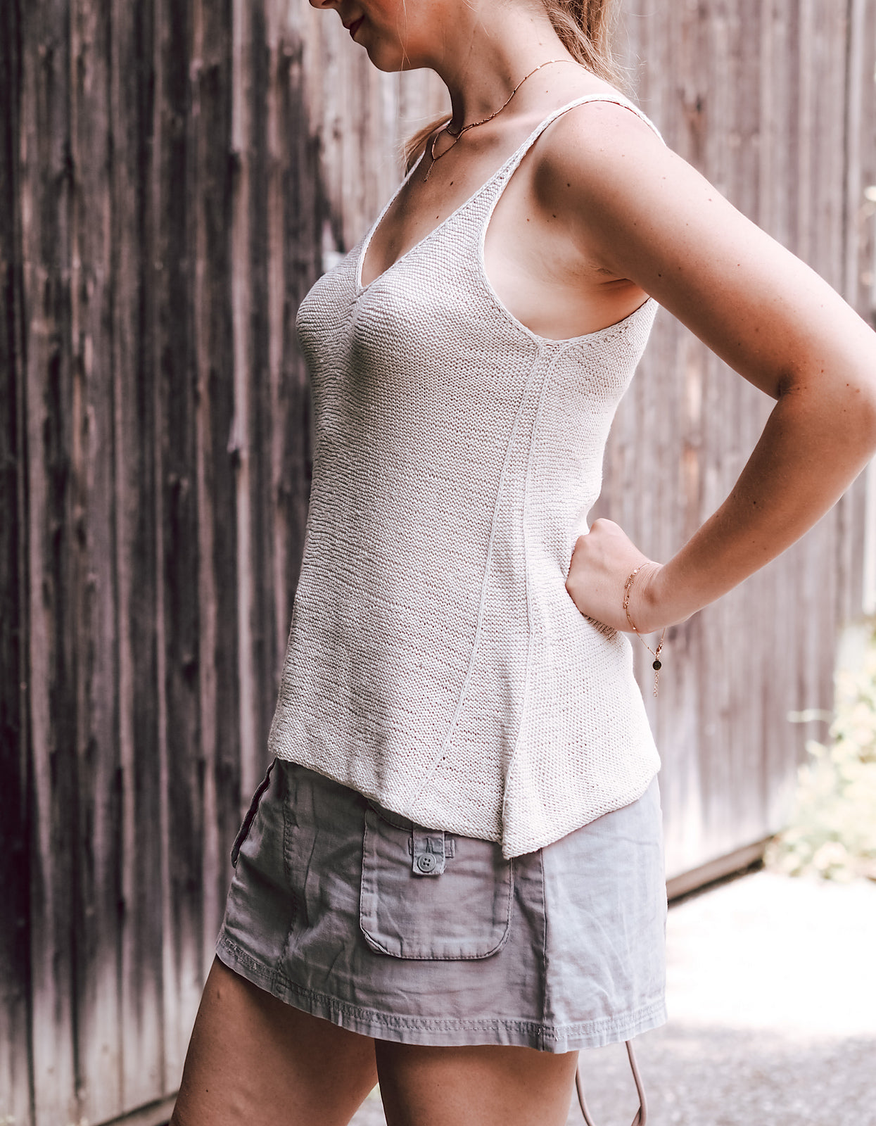 Isadora Top | schmeichelnde A-Linie aus Pure Silk von Knitting for Olive