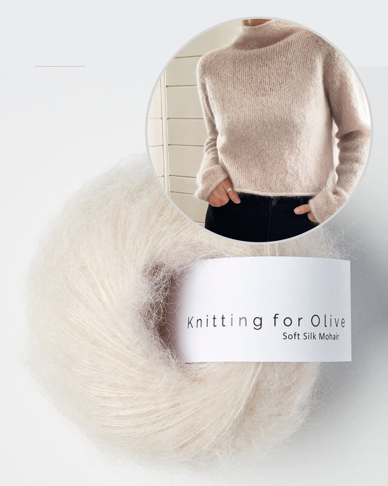 Caidree Mohair Gallant Sweater mit Soft Silk Mohair von Knitting for Olive 9