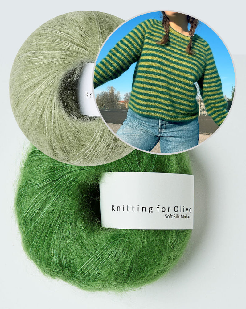 Mollie Blouse von wemadewardrobe mit Soft Silk Mohair von Knitting for Olive 11