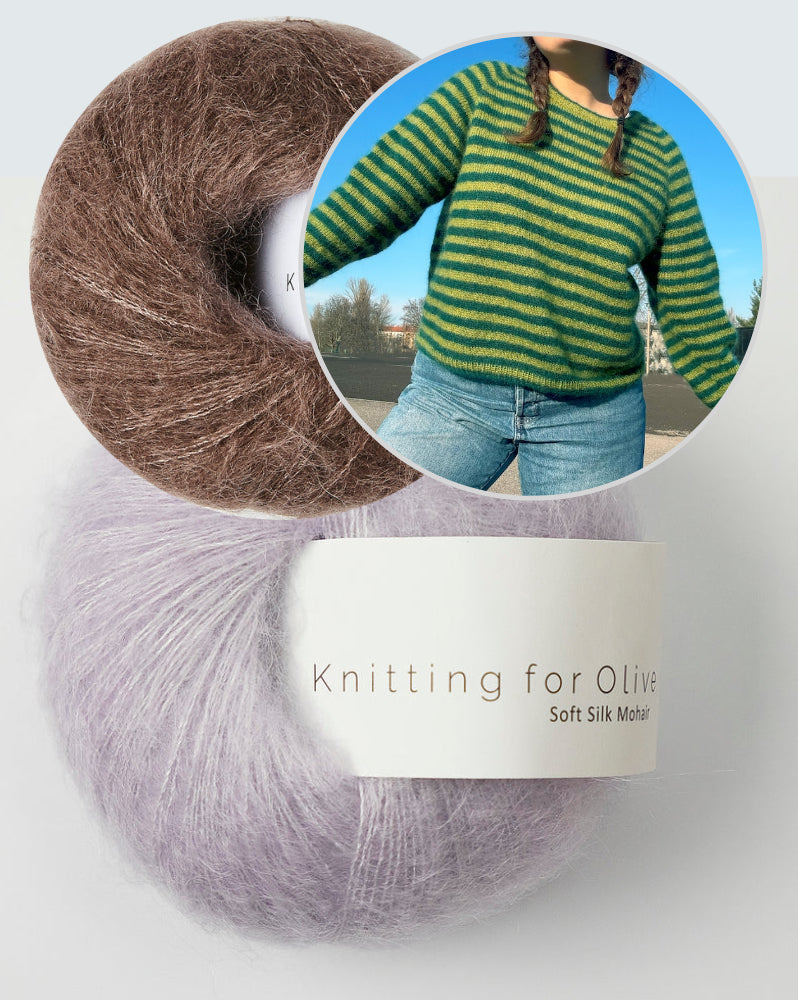 Mollie Blouse von wemadewardrobe mit Soft Silk Mohair von Knitting for Olive 12