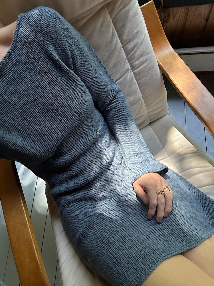 My Favourite Things Knitwear Dress No. 1 mit Pure Silk von Knitting for Olive 8