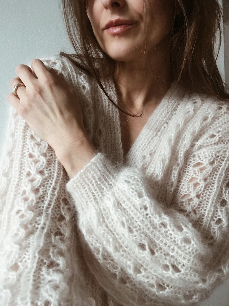 Cardigan No. 6 | zarter Cardigan mit Soft Silk Mohair von Knitting for Olive