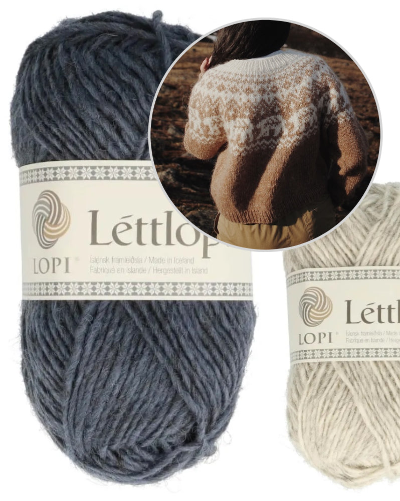 Saskie und Co Narnia Jumper mit Lettlopi von Lopi Island 12