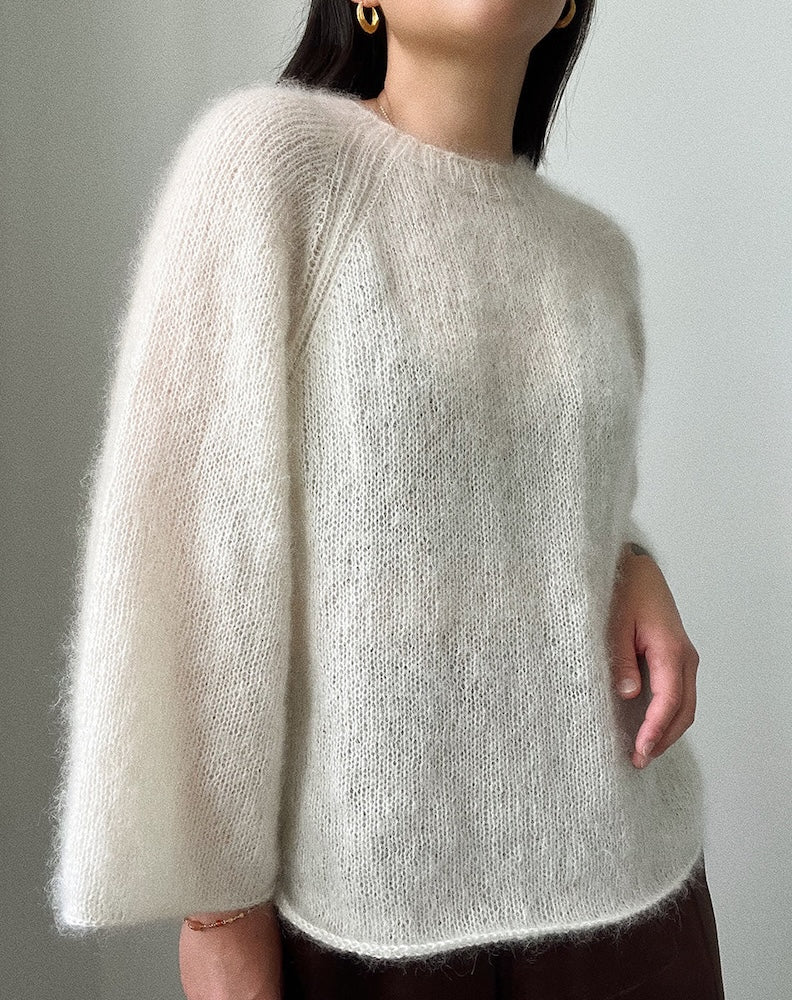 Joo Sweater light von Novemberknits mit Tynn Silk Mohair von Sandnes Garn 1