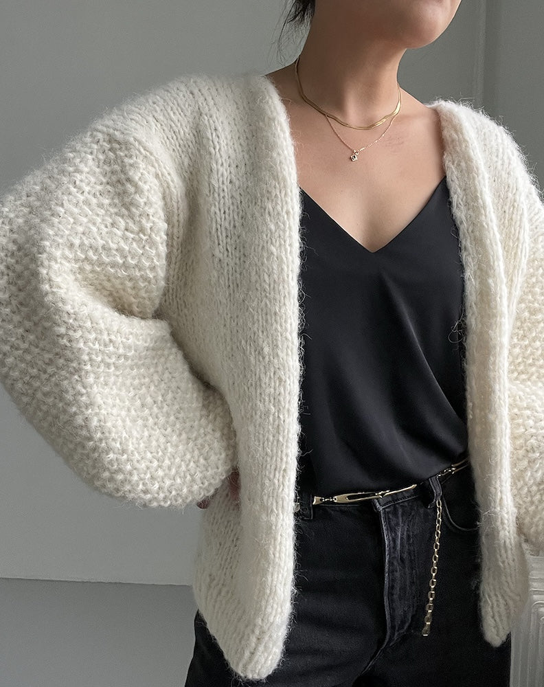 Kobe Cardigan von Novemberknits mit Borstet Alpakka von Sandnes Garn 4