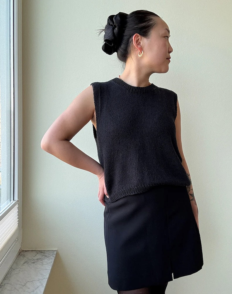 Montpellier Top light | schlichtes Top mit Line von Sandnes Garn