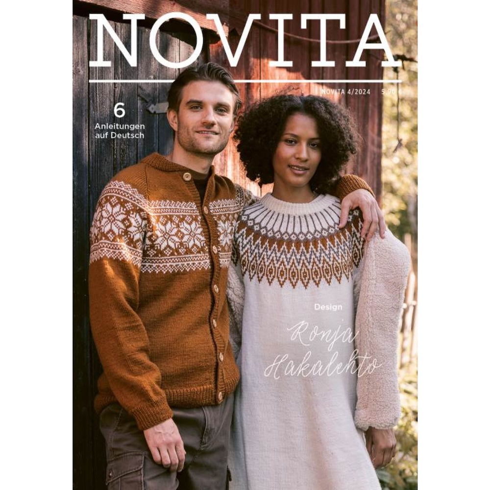 Novita Cozy Layers 4/2024, 6 Anleitungen von Ronja Hakalehto Titel