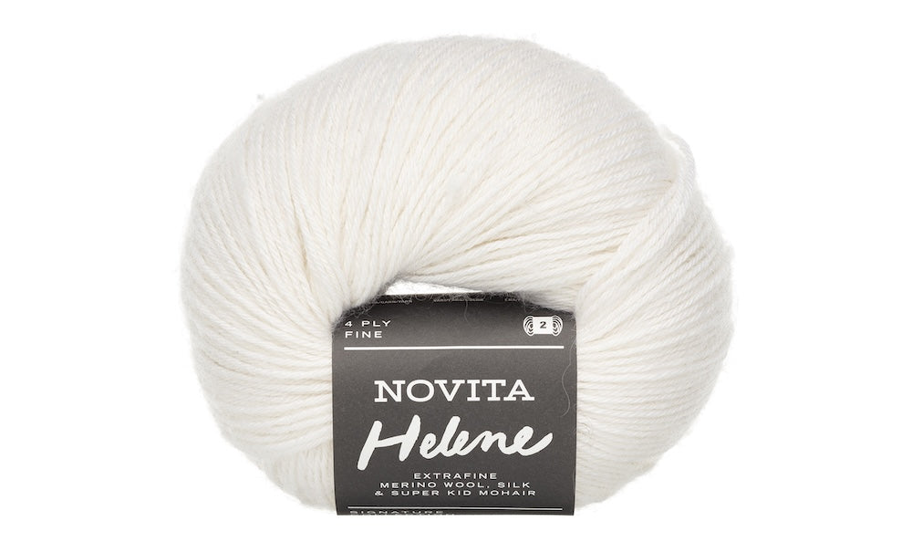 Helene | Fin og super blød merino med silke og mohair
