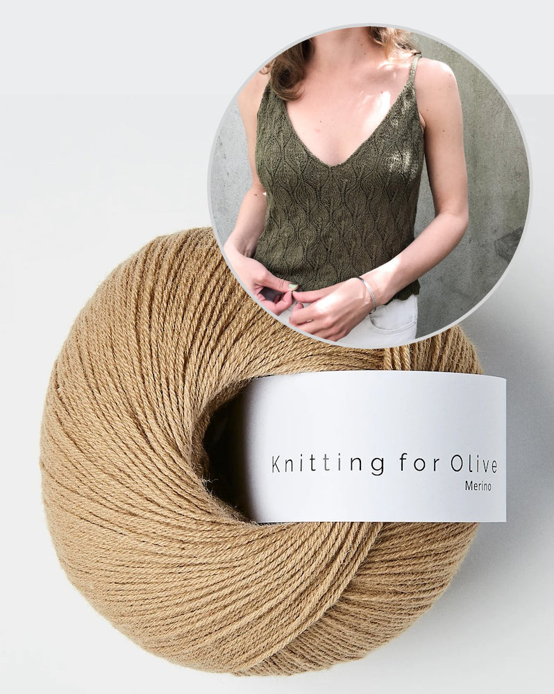 Olive Top von Knitting for Olive mit Merino von Knitting for Olive 18