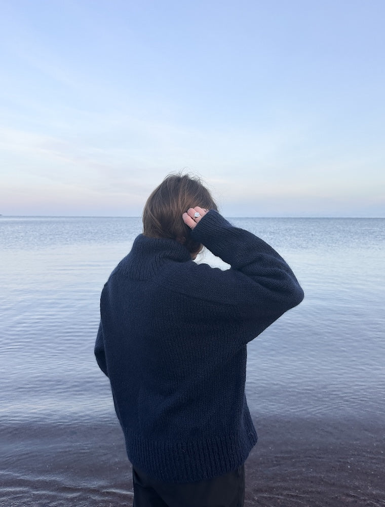 Ozetta Great Lakes Pullover mit Lettlopi von Lopi Island und Tynn Silk Mohair von Sandnes Garn 1