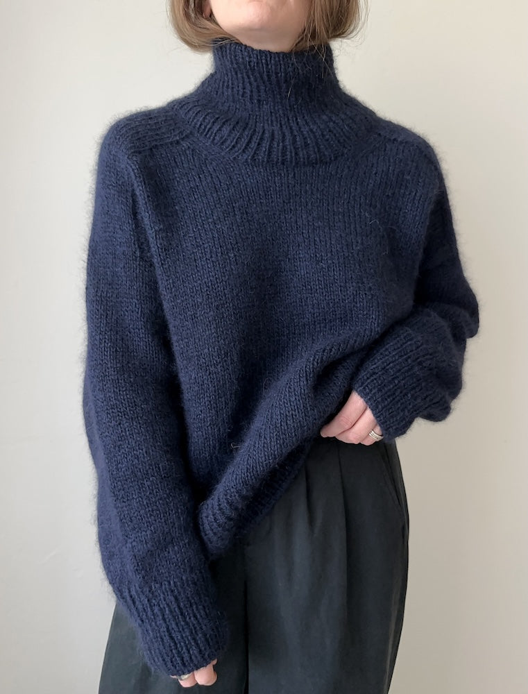 Ozetta Great Lakes Pullover mit Lettlopi von Lopi Island und Tynn Silk Mohair von Sandnes Garn 3