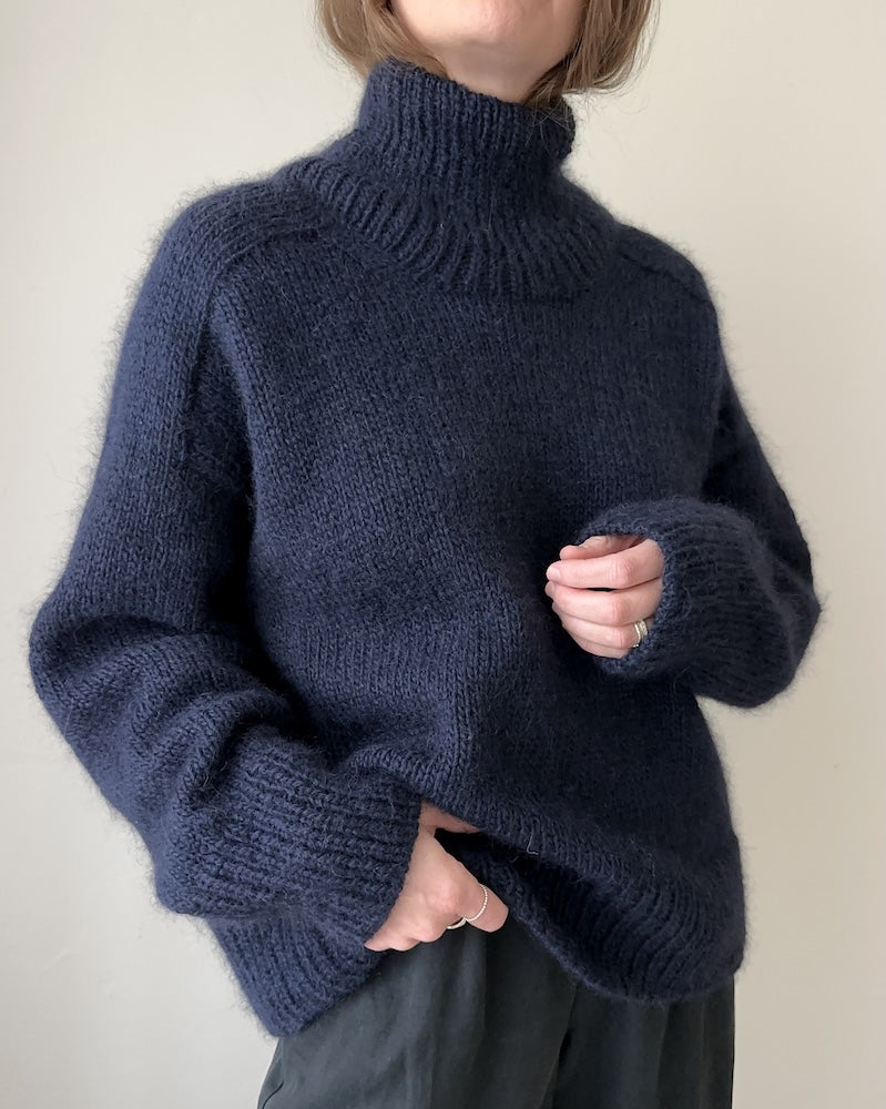 Ozetta Great Lakes Pullover mit Lettlopi von Lopi Island und Tynn Silk Mohair von Sandnes Garn 5