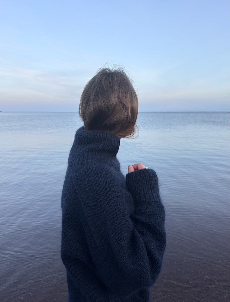 Ozetta Great Lakes Pullover mit Lettlopi von Lopi Island und Tynn Silk Mohair von Sandnes Garn 6