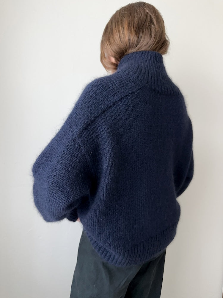 Ozetta Great Lakes Pullover mit Lettlopi von Lopi Island und Tynn Silk Mohair von Sandnes Garn 7
