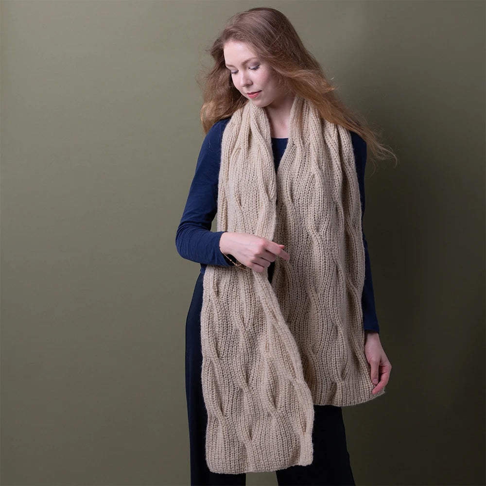 Braided Waves Scarf (PDF) - Instructions